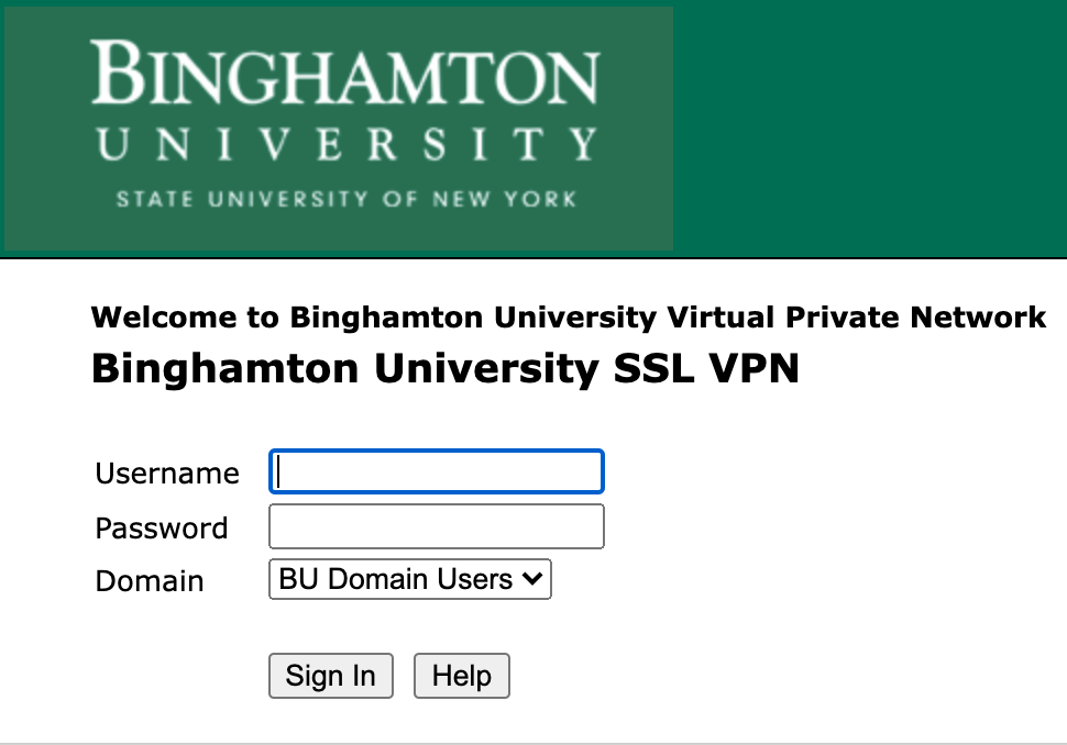 Log in with SSL